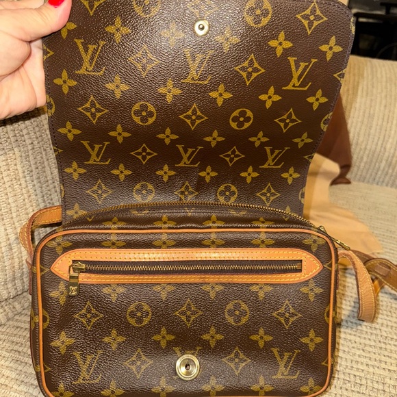 Louis Vuitton Brown Monogram Crossbody Bag - Picture 7 of 7